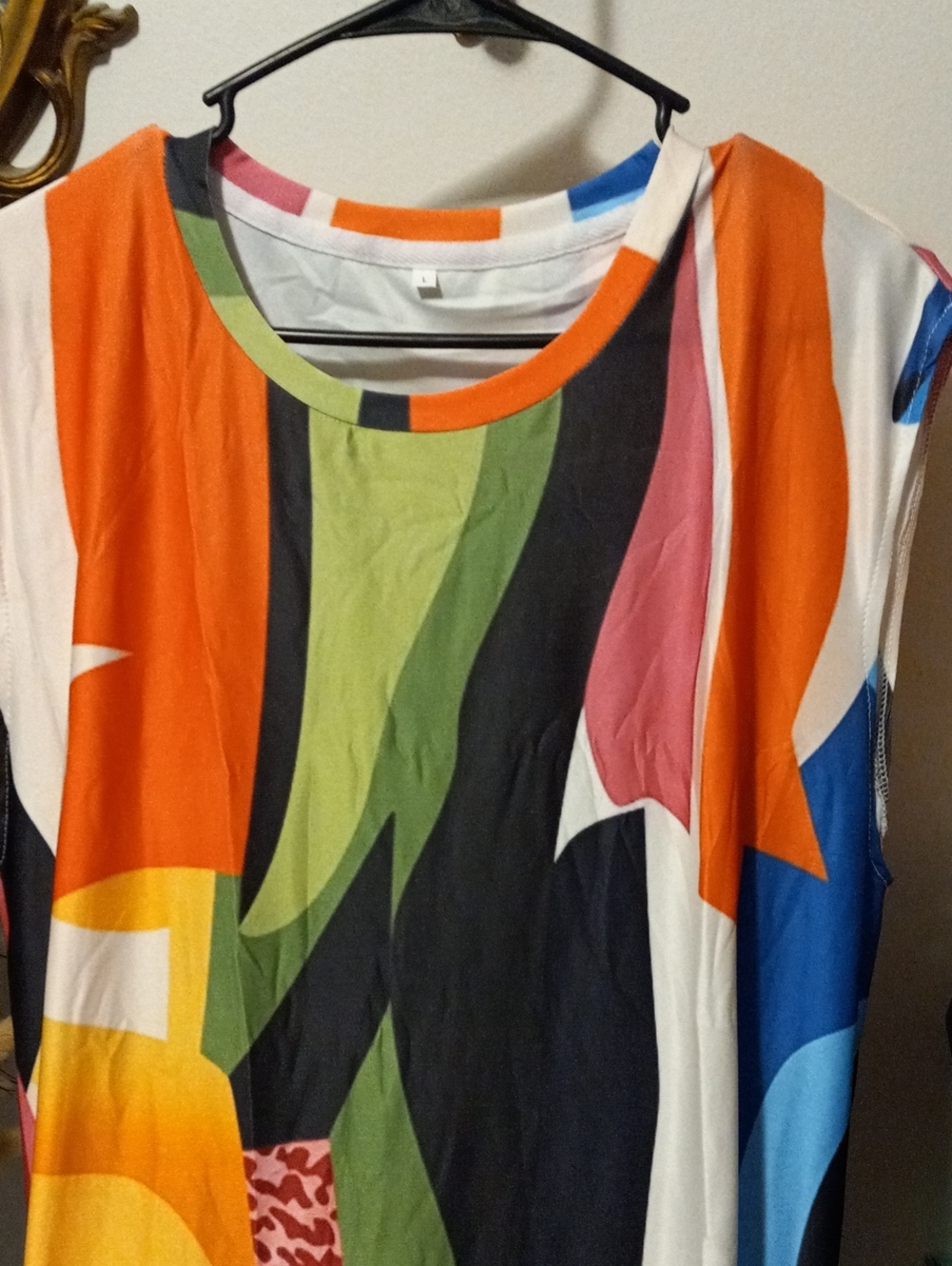 Shift Dress Sleeveless Knee Lenth 21" Pit To Pit Measurments 24.5" Length. NEW!! - Picture 3 of 4